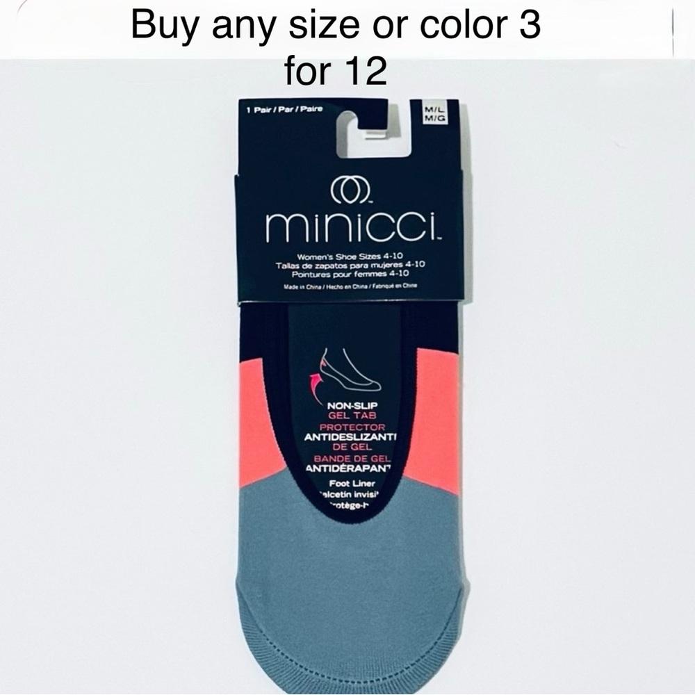 Minicci Gray Casual Socks 4 in stock